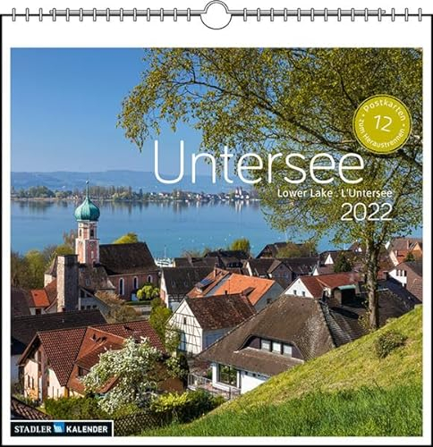 Untersee 2022: Postkarten-Tischkalender