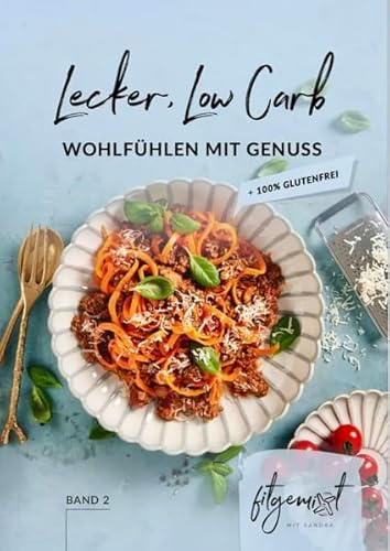 Fitgemixt Lecker, Low Carb Rezeptbuch Band 2 – 40 einfache Rezepte mit dem Thermomix® | gesund, glutenfrei & ohne Zucker | Kochbuch passend für Thermomix® TM5, TM6, TM7 & mehr*