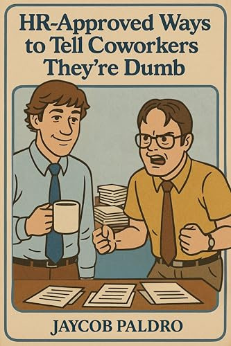 HR-Approved Ways to Tell Coworkers They're Dumb: The Hilarious Handbook to Office Sarcasm, Witty Jokes & Corporate Humor: The Hilarious Handbook to ... Corporate Humor (Funny Gifts for Co-Workers)