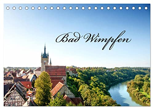 Bad Wimpfen. (Tischkalender 2026 DIN A5 quer), CALVENDO Monatskalender: Mittelalterliche Stauferpfalz und ehemalige Reichsstadt am Neckar. (CALVENDO Orte)