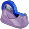 Acrimet Premium Desktop Klebebandabroller, Jumbo, Kunststoff, Rutschfeste Basis, (Hochbelastbar) (Lila Farbe)