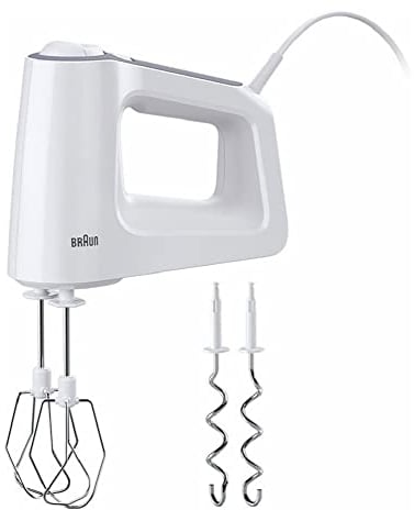 sbattitore-impastatrice Braun hm3100 WH MultiMix3 500 W blanco