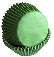 Tasty Cooky Shop Muffinförmchen/Cupcakeförmchen Grün aus Papier 50 Stück/Gratis Lieferung