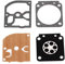 Carburateur Reparation Kit Joint Membrane,Réparation du Carburateur Joint Membrane pour STIHL MS 180170 MS180 MS170 018017 Tronçonneuse+membrane carburateur nikki kit carburateur ms170+carburateur ré