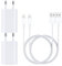 GEJIN USB Ladegerät, Ladekabel 1M/1M für iPhone Kabel USB Netzteil Datenkabel Ladeadapter für iPhone 12pro 12 11 Pro/XS Max/XR/X/8/8 Plus/7
