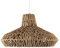 MiniSun | Natural Woven Ceiling Light Shade | Pendant Lights, Home Décor & Improvement Essential | Includes 4W LED Bulb