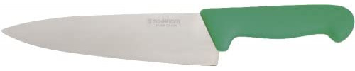 Schneider Kochmesser, Grün, Schmale Klinge 20cm