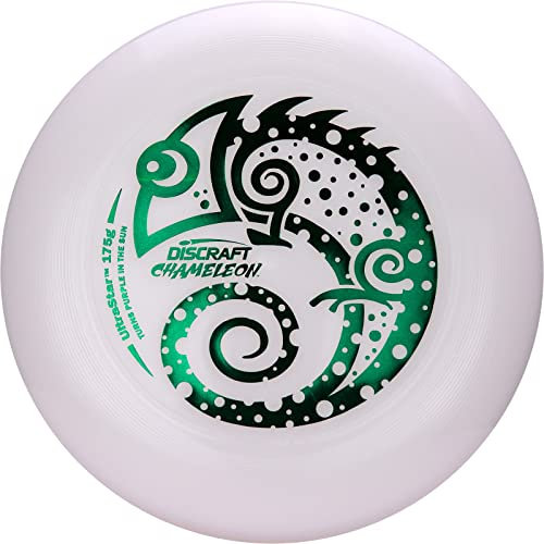Discraft Ultrastar Sportscheibe, 175 g, Ultraviolett/dreht Sich in der Sonnenlichtscheibe Folienfarben können variieren
