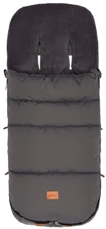 Fillikid Winterfußsack Kinley Exklusiv/Babyfußsack Winter waschbar/Warmer Fußsack für Buggy Kinderwagen Sportwagen/Kuscheliger Universal Kinderfußsack Winter/Kuschelsack Einschlagdecke