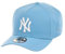 New Era New York Yankees MLB Cooperstown Sky Blue 9Forty A-Frame Snapback Cap - One-Size