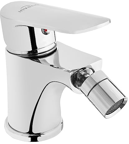 KOLMAN Bidetarmatur Bidetbatterie Chrom ESLA Wasserhahn Bidetmischer Bidetbatterie