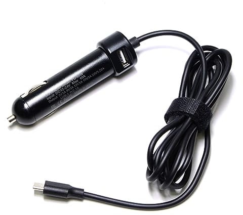 65W Dell USB C Laptop Charger for Latitude 13 14 15 5430 7210, Precision 3570, XPS 13 Plus - DC Adapter Power Supply for Lenovo Asus HP Acer - Car Charger DC 12-24V