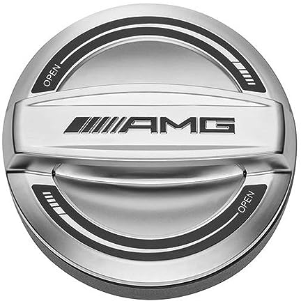 Mercedes-Benz AMG Original Tankdeckel Chromshadow Oberfläche Matt für alle neueren Fahrzeug Diesel und Benziner Modellen