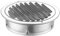 TOOSOAR Grille d'aération 300mm en Acier Inoxydable, Grille d'évacuation Ronde avec Moustiquaire pour Canal Mural Extérieur, Couverture de Grille d'aération