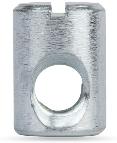Spare Hardware Parts Funda de tuerca de barril de clavija cruzada | Repuesto para IKEA parte # 100514 | Paquete de 16