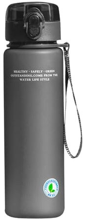 Nuytghr 800ml Gym Water Bottle | Isolierte Wasserflasche | Wiederverwendbare Wasserflaschen, BPA Auslaufsichere Trinkgläser und mit Filter für den ganzen Tag Hydratation und Fitness, Büros, Sport und