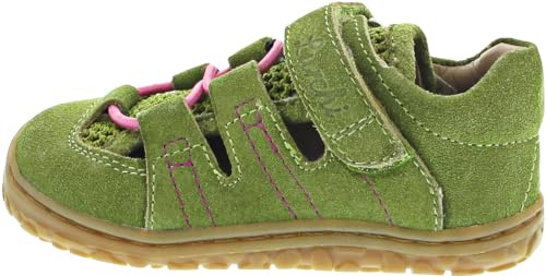 Lurchi Naffi Barefoot Sandale Grün