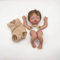 Enjoy with Love Neue 18inch Rosalie Reborn Puppenset Lebensecht schlafendes Baby Bereits bemalt unfertige Puppenteile DIY Baby Spielzeug