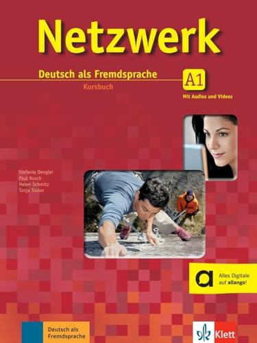 Netzwerk A1 - Deutsch als Fremdsprache Kursbuch - with audio and video downloads: Kursbuch A1 mit 2 Audio-CDs