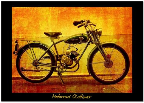 Motorrad Oldtimer (Wandkalender 2026 DIN A3 quer), CALVENDO Monatskalender: Motorrad Veteranen (CALVENDO Mobilitaet)