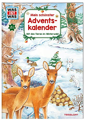 WAS IST WAS Mein schönster Adventskalender: Mit den Tieren im Winterwald