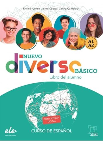 Nuevo Diverso Básico alumno + @: Libro del alumno Basico + licencia digital (A1 + A2 in one volu