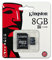 Kingston Technology SDC4/4GB-1ADP mémoire Flash 4 Go MicroSD Classe 4 - Mémoires Flash (4 Go, MicroSD, Classe 4, Noir)