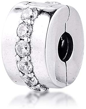 PANDOCCI Für Pandora Armband u. Halskette 2016 Neuer glänzender Pfosten-Klipp 925 Sterlingsilber-Charme-ursprüngliche DIY Korne für Schmucksache-Herstellung