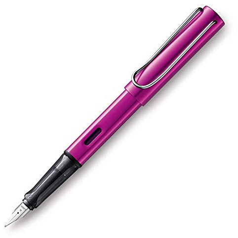 Lamy AL-star Vibrant Pink Fountain Pen, 2018 Special Edition - Fine Nib