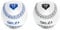 SKLZ Gewichtete Wurf-Baseballs, 2er-Pack (284 g und 340 g)