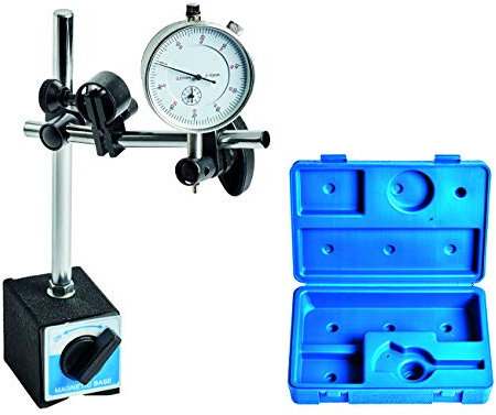 WABECO Magnet-Messstativ mit Messuhr Messuhrhalter in Kunststoffkoffer
