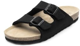 VITAFORM Pantoletten Unisex Weite H Wollfilz schwarz, 40