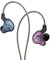 KBEAR KS2 IEM con 1BA1DD in Ear Cuffia, Auricolari cablati HiFi Over Ear Auricolari in Ear Monitor Noise Cancelling Hybrid Auricolare con microfono Premium per correre camminare (senza microfono, blu)