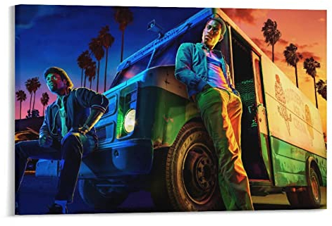 Schneefall Poster TV-Serie, Leinwand, Kunstdruck, modernes Familiendekoration, Poster, 30 x 45 cm