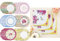 Talking Tables Set di 24 piatti di carta vintage con bordo smerlato, stoviglie usa e getta, ideali per compleanni o feste in giardino &, Set di 30 tovaglioli di carta, motivo elegante, 25 cm