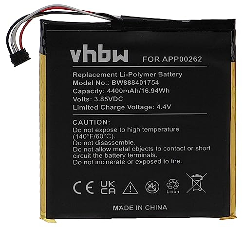 vhbw Akku kompatibel mit Caterpillar Cat S61 Handy Smartphone Telefon (4400mAh, 3,85V, Li-Polymer)