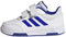 adidas Mixte bébé Tensaur Hook and Loop Shoes Chaussures de Course, Cloud White/Lucid Blue/Black, 21 EU