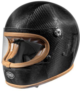 Premier Vollständiger Helm Trophy,Platinum ED. Carbon,XL