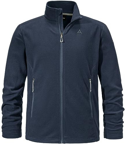 Schöffel Herren Fleece Jacket Cincinnati3, atmungsaktive, leichte Fleecejacke, schnell trocknende Outdoorjacke aus Tecnopile Material, navy blazer, 62