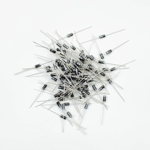 Innfeeltech 100Pcs 1N4007 Gleichrichter Dioden Universal-Silizium-Gleichrichter, 1A, 1000V Silizium-Gleichrichter Dioden