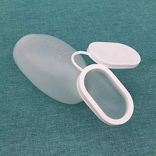 EatingBiting Urinal für Damen und Herren, 4,5 cm, Unisex, tragbar, Toilette, Kunststoff, 1000 ml, für Damen und Herren, dick, fest, Urinalsammlung für Krankenhaus-Inkontinenz, ältere Menschen,