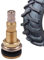 Maciun Tige de Valve sans Chambre à air - Tige de vanne agricole en Laiton TR618A - Outils pour pneus, valves de Pneu, Tige de Pneu, Bouchons de Tige de Valve de Pneu pour Tracteur, Usage Industriel