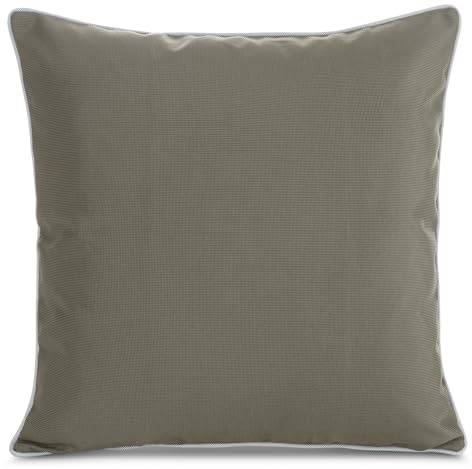 Eurofirany Garden Outdoor Kissenbezug - 1 STK. Kissenhülle, Wasserdicht Terrassen Kissenbezüge, Sofakissen Wasserfest, Dekokissen für Garten Wasserabweisend, 45x45 cm, Beige 4