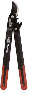 KAMIKAZE KM750 Tijera de Dos manos para Poda de Arboles. Corta ramas con Sistema Multiplicador de Fuerza. Tijera de Poda para Madera con Mangos Ergonómicos Ideal para Ramas de 28mm. Longuitud 46cm