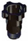 ANi AD/15 - Adattatore per pistola a spruzzo, filettatura maschio BSP (BU9901013A), adatto per pistole a spruzzo ANi Skull, Black, F160, F1 Series e varie pistole a spruzzo DeVilbiss per 3M PPS Serie