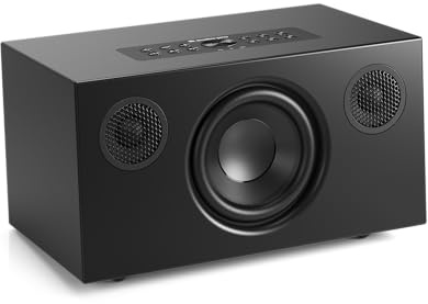 Audio Pro C5 MkII W Wireless Multiroom Speaker 40 W Class-D Amplifier, AirPlay 2, Google Cast, Spotify Connect, Bluetooth 4.2, Subwoofer Out (Black)