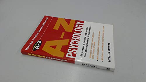 Schaum's A-Z Psychology