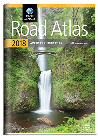 Rand Mcnally 2018 Road Atlas with Vinyl Protective Cover: United States/ Canada/Mexico
