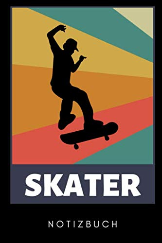 SKATER NOTIZBUCH: A5 KALENDER 2020 Skateboarder Geschenk | Skateboard Buch | Kinder Erwachsene | Skateboarding | für Skateboardfahrer | Geschenke für Jugendliche