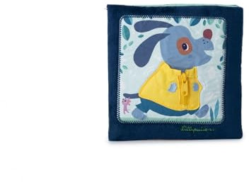 LILLIPUTIENS - Livre d'Activités en Tissu - Busy Book avec 6 Fermetures - J'apprends à m'habiller - Livre Intéractif pour Enfant - Dès 18 Mois